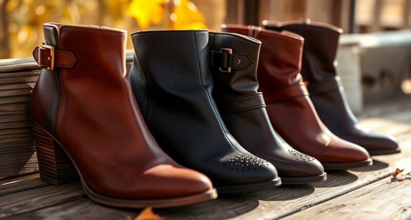 top fall designer ankle boots