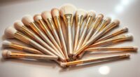 top high end makeup brush set
