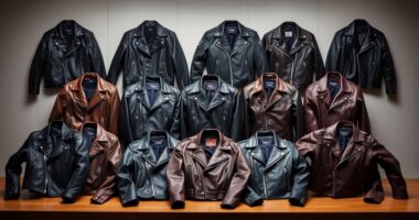 top luxury leather jackets