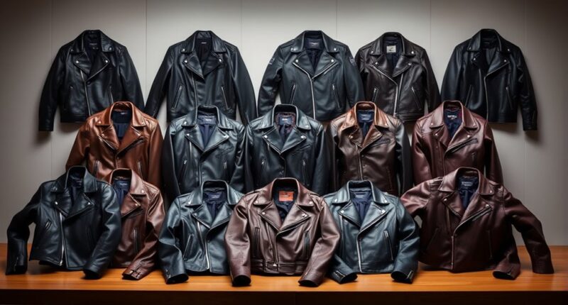 top luxury leather jackets