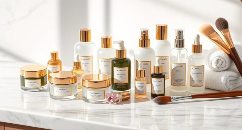 top luxury skincare products