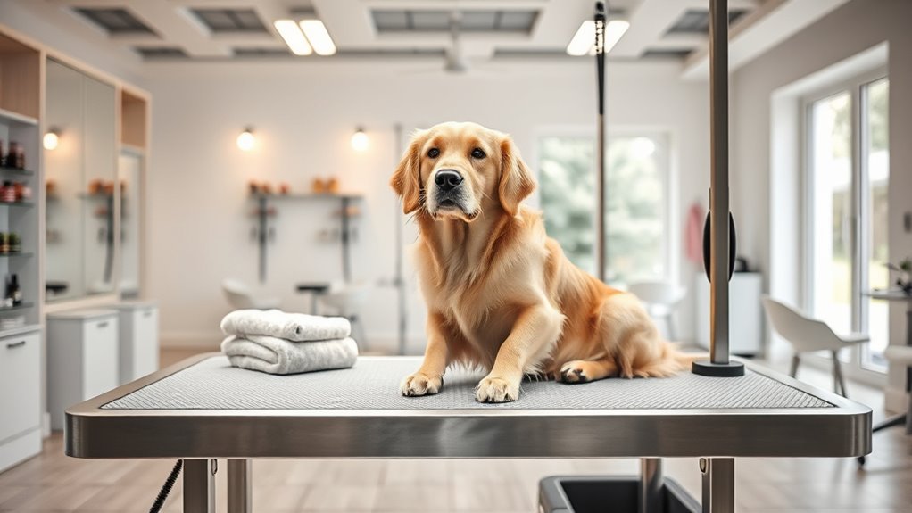 top pet grooming table options