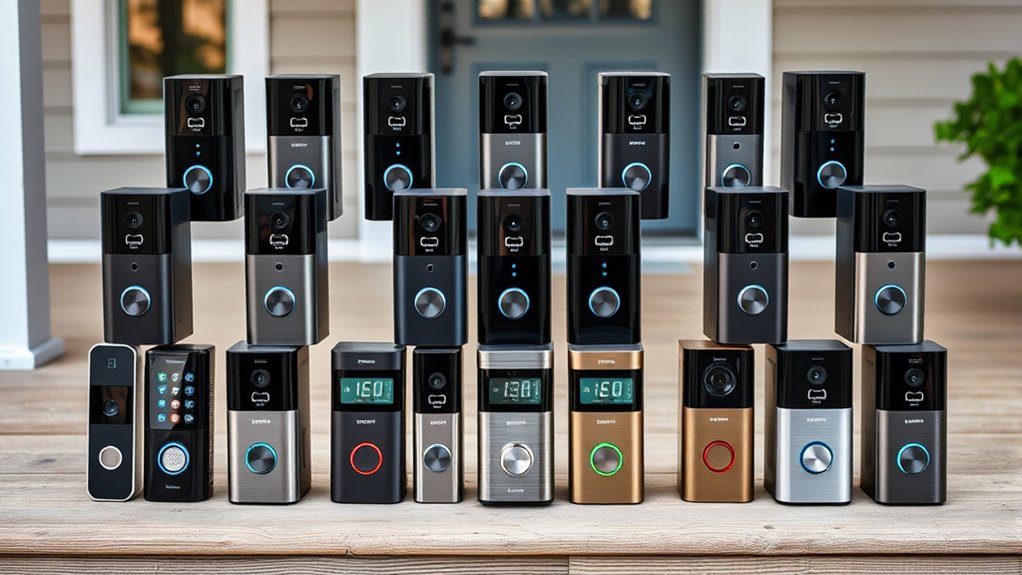 top stylish security doorbells