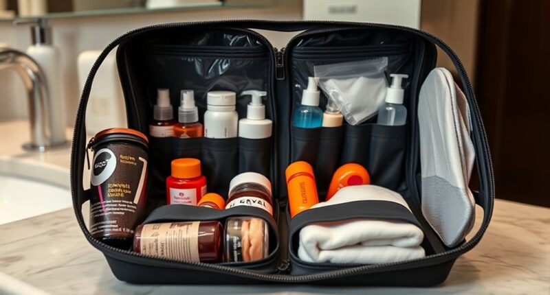 top toiletry travel organizers