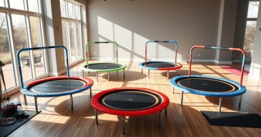 top trampoline workout sets
