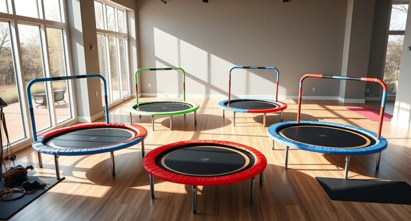 top trampoline workout sets