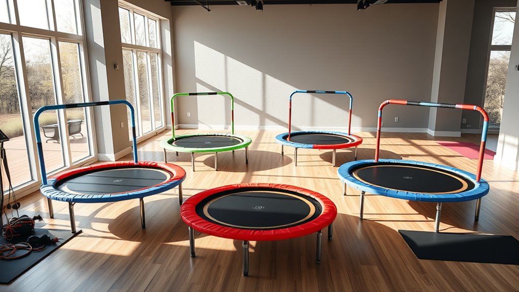 top trampoline workout sets