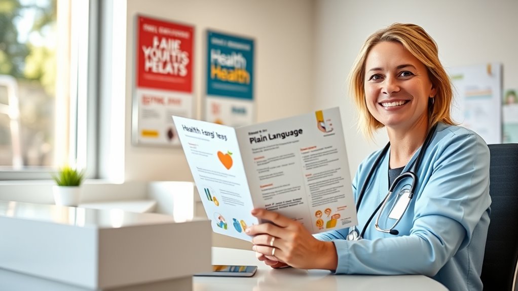 use clear health communication