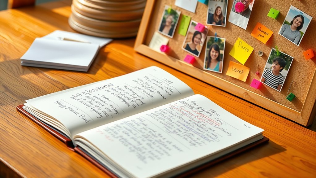 using care journal boards