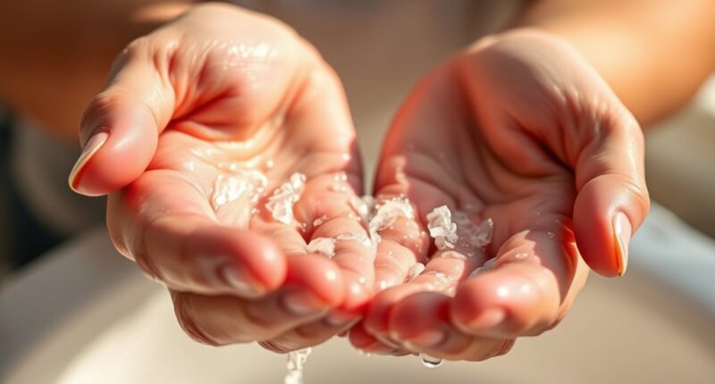 wash hands regularly