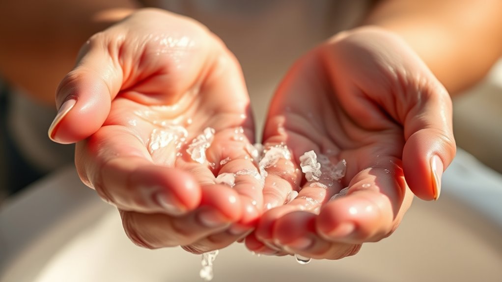 wash hands regularly