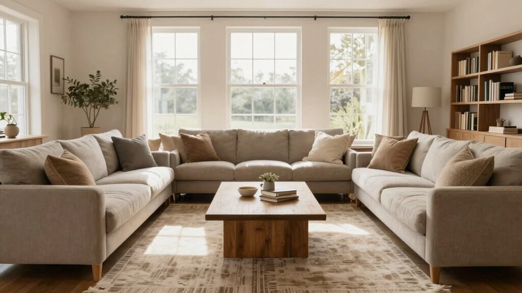 arrange furniture for connection