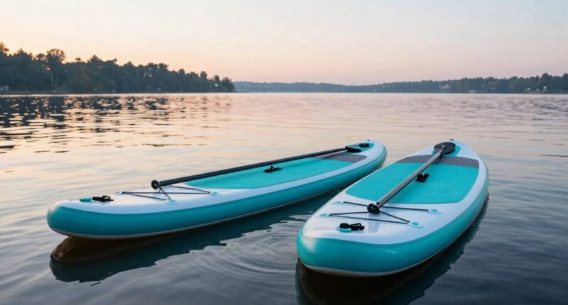beginner friendly inflatable paddle boards
