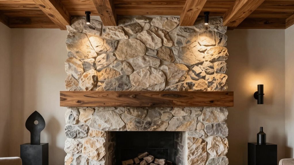 combining natural materials decor