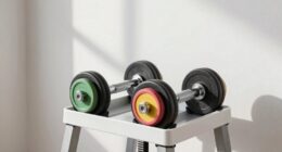 compact adjustable dumbbells