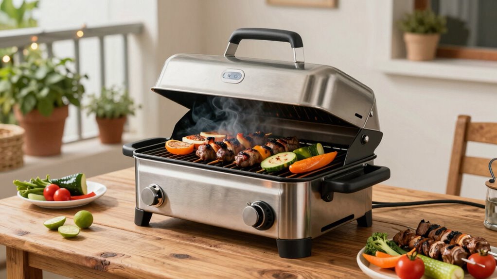 compact portable outdoor grilling
