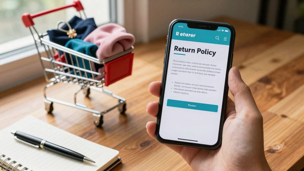compare retailer return policies