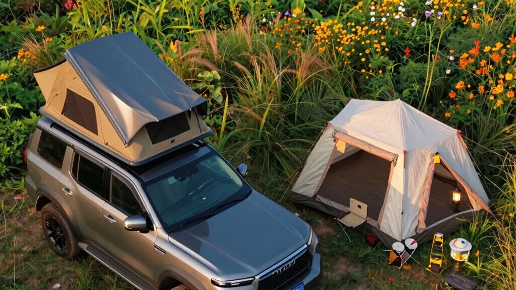 comparison of camping options