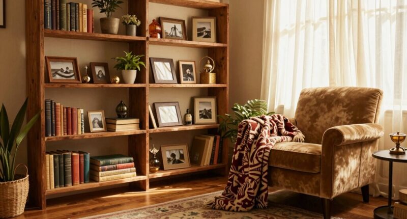 create a cozy curated space