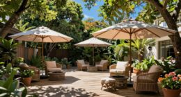 create comfortable shaded retreat