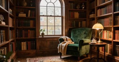 creating a cozy reading nook