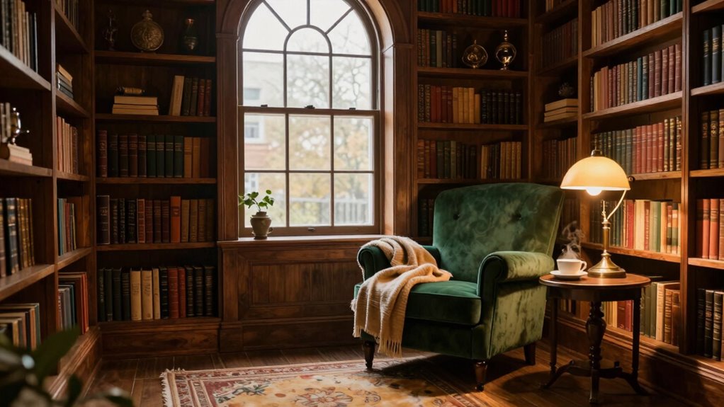 creating a cozy reading nook