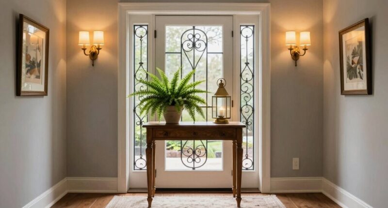 designing a classic entrance