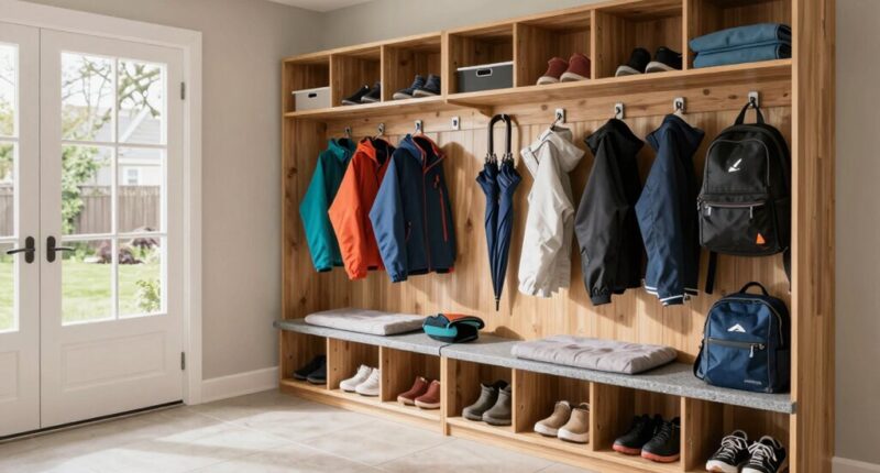designing organized entryway space