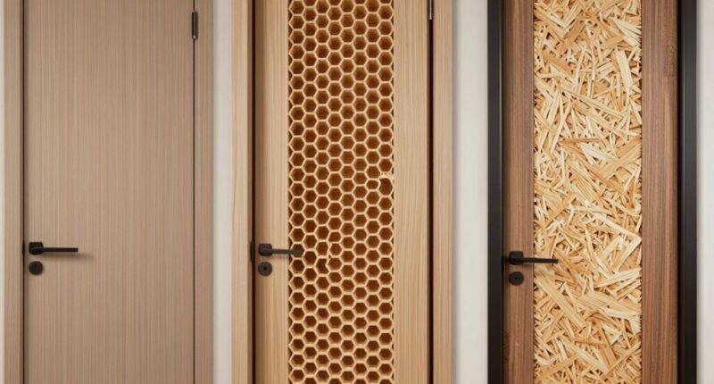 door core construction options