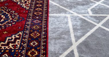 easy to clean rug options