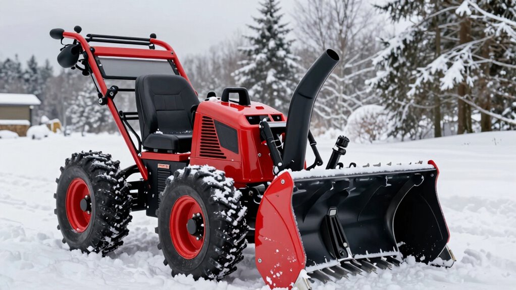 efficient quiet user friendly snow blower