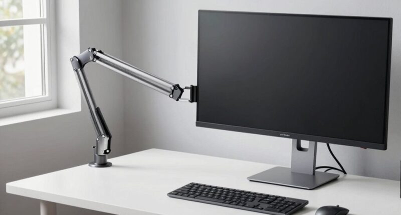enhanced ergonomic workspace setup