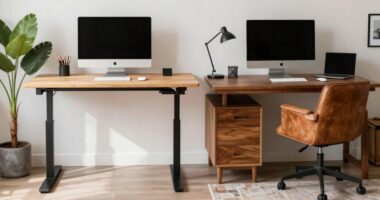 ergonomic workspace comparison