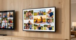 family shared photo displays