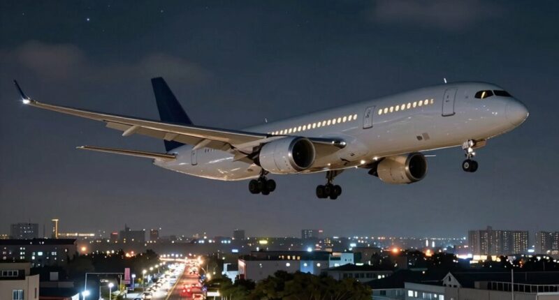 flights crossing midnight