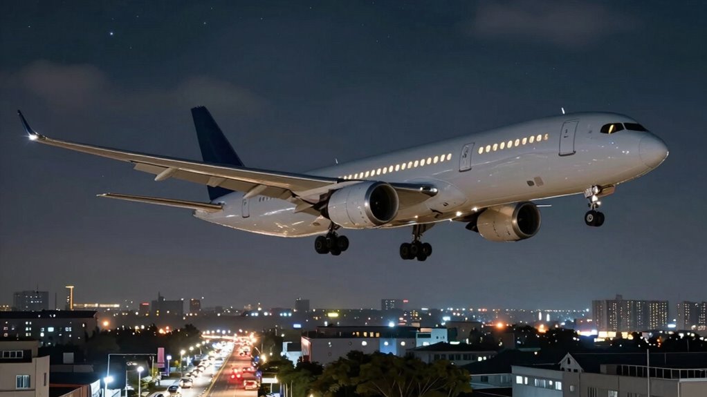 flights crossing midnight