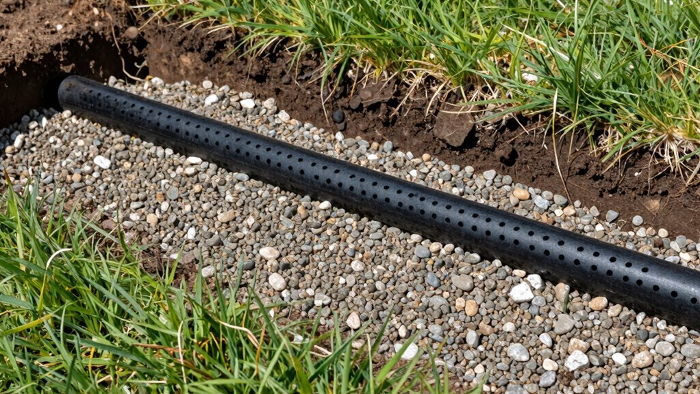 french drain water management