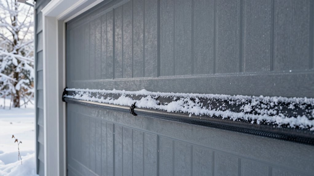 garage door insulation and sealing