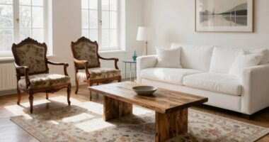 harmonize vintage and modern