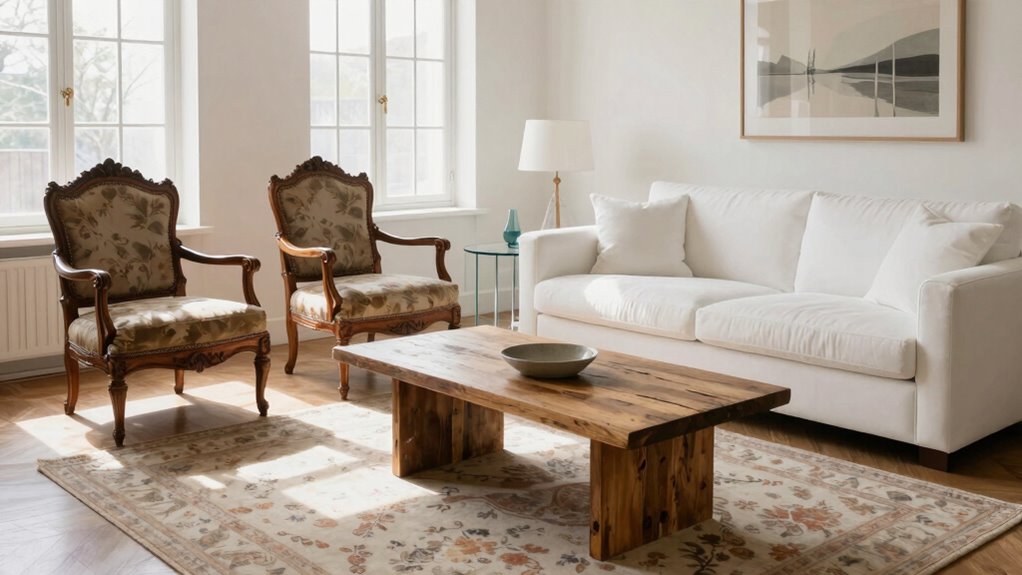 harmonize vintage and modern