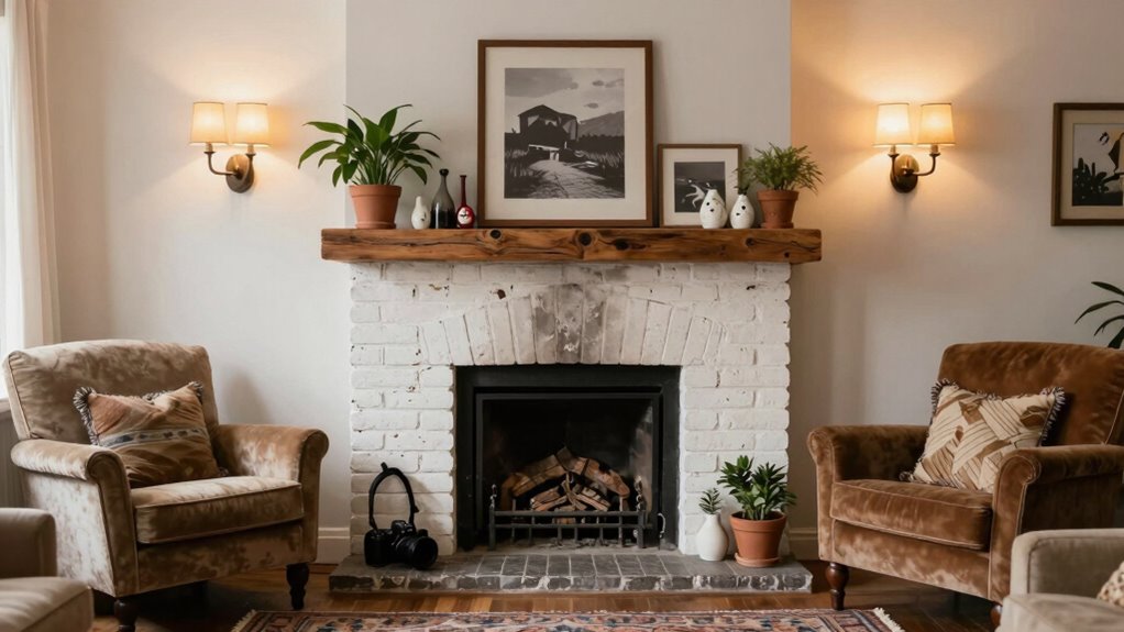 improve space around fireplace