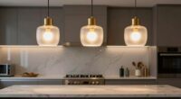 kitchen island pendant sizing