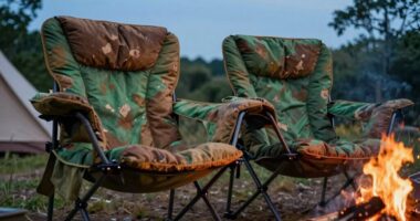large comfortable camping chairs