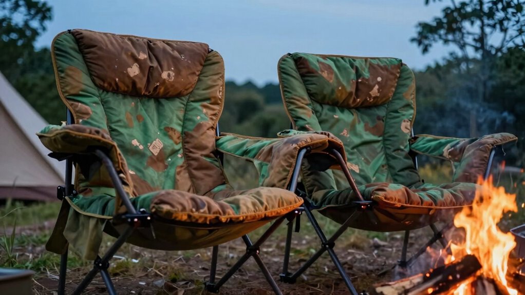 large comfortable camping chairs