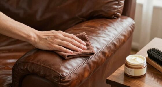leather furniture maintenance tips