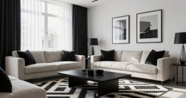 light enhanced black accents