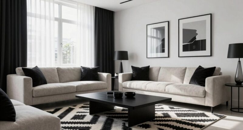 light enhanced black accents