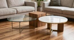 optimal coffee table shapes