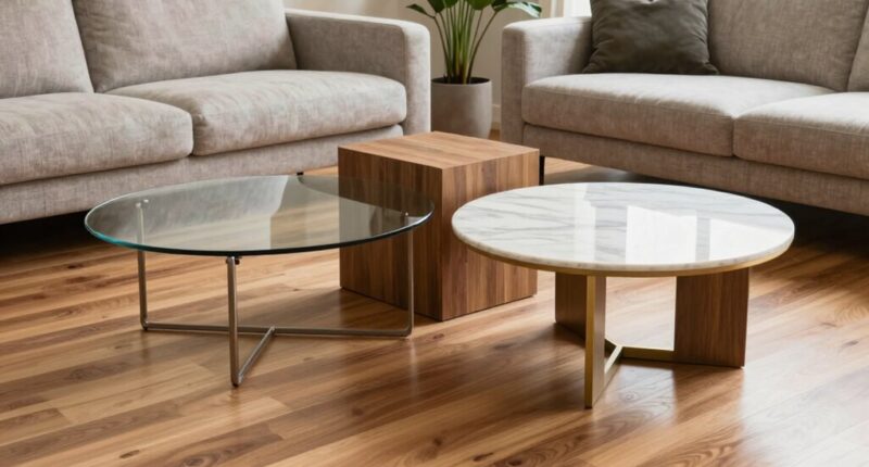 optimal coffee table shapes