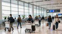 optimize airport arrival procedures